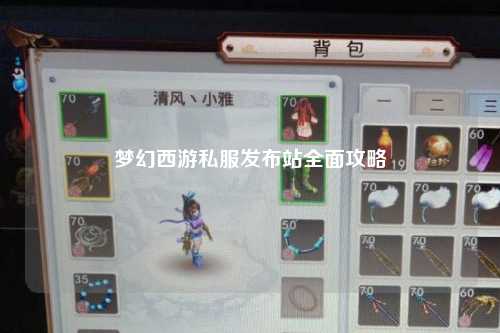 梦幻西游私服发布站全面攻略